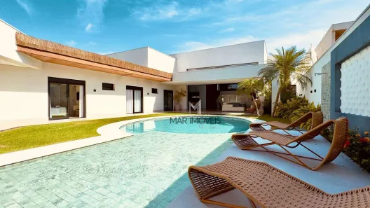 Casa de Condomínio com 6 Quartos para alugar, 517m² no Jardim Acapulco, Guarujá