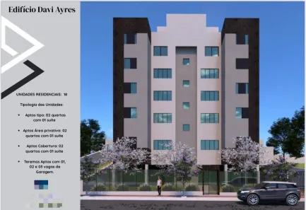 Apartamento com 2 Quartos à venda, 55m² no Santa Terezinha, Belo Horizonte