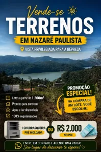 Lote/Terreno à venda, 1200m² no Centro, Santa Isabel