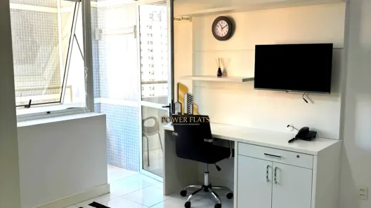 Flat com 1 Quarto para alugar, 40m² no Cerqueira César, São Paulo
