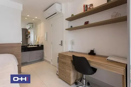 Apartamento com 1 Quarto para alugar, 28m² no Vila Olímpia, São Paulo