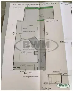 Lote/Terreno à venda, 720m² no Centro, Sorocaba