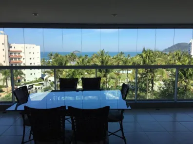 Apartamento com 4 Quartos para alugar, 188m² no Riviera, Bertioga
