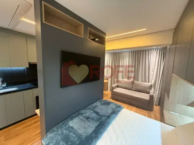 Apartamento com 1 Quarto para alugar, 31m² no Indianópolis, São Paulo