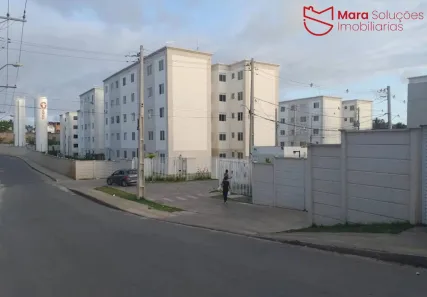 Apartamento com 2 Quartos para alugar, 42m² no Caji, Lauro de Freitas