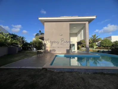Casa de Condomínio com 4 Quartos à venda, 454m² no Busca Vida (Abrantes), Camaçari