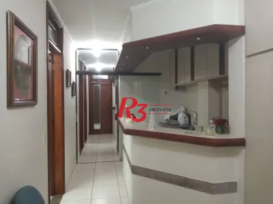 Sala Comercial à venda, 122m² no Gonzaga, Santos