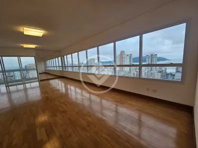 Apartamento com 4 Quartos para alugar, 274m² no Boqueirão, Santos