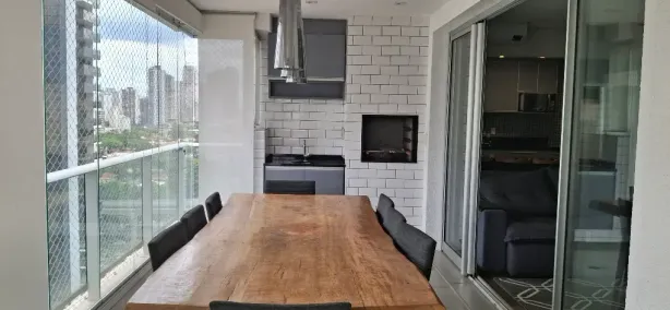 Apartamento com 2 Quartos para alugar, 106m² no Cidade Monções, São Paulo