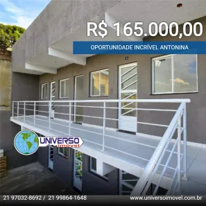 Apartamento com 1 Quarto à venda, 40m² no Antonina, São Gonçalo