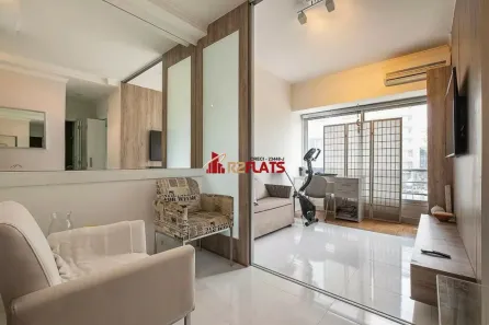 Flat com 1 Quarto para alugar, 35m² no Jardim Paulista, São Paulo