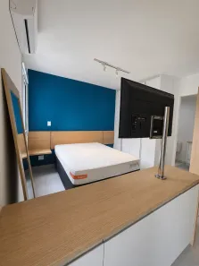 Apartamento com 1 Quarto para alugar, 32m² no Campo Belo, São Paulo