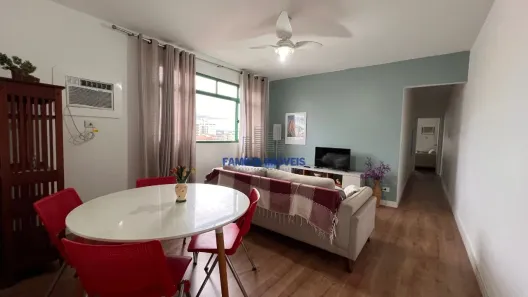 Apartamento com 2 Quartos para alugar, 89m² no Embaré, Santos