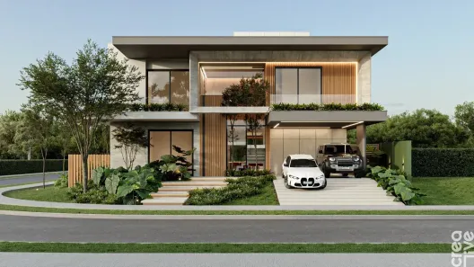 Casa de Condomínio com 4 Quartos à venda, 331m² no Alphaville (Abrantes), Camaçari