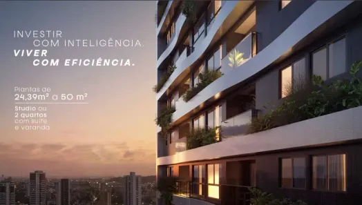 Apartamento com 1 Quarto à venda, 26m² no Boa Viagem, Recife