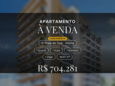 Apartamento com 1 Quarto à venda, 46m² no Praia do Suá, Vitória