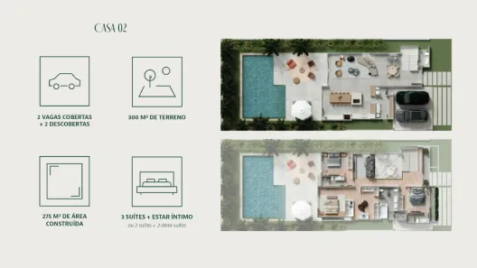 Casa de Condomínio com 3 Quartos à venda, 275m² no Cascatinha, Curitiba