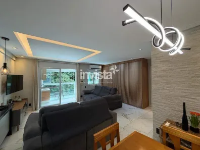 Apartamento com 2 Quartos à venda, 77m² no José Menino, Santos