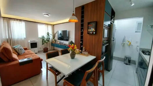 Apartamento com 2 Quartos à venda, 56m² no Vila Rosa, Goiânia