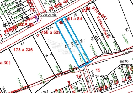 Lote/Terreno com 1 Quarto à venda, 211m² no Vila Valparaíso, Santo André