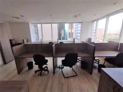 Sala Comercial para alugar, 86m² no Cidade Monções, São Paulo