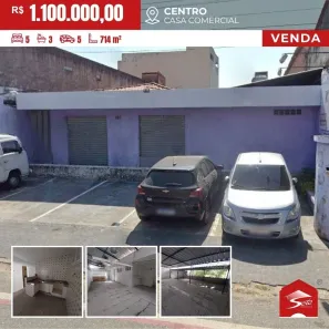 Imóvel Comercial com 5 Quartos à venda, 714m² no Centro, Fortaleza