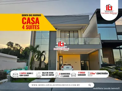 Casa de Condomínio com 4 Quartos à venda, 278m² no Ponta Negra, Manaus