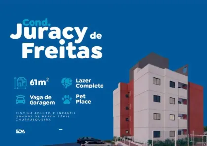 Apartamento com 2 Quartos à venda, 61m² no Ponta Negra, Natal