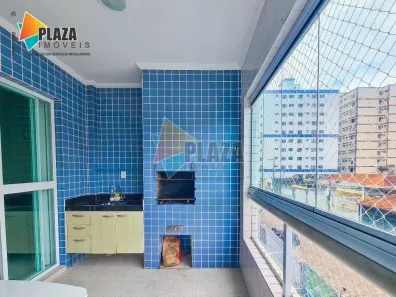 Apartamento com 2 Quartos para alugar, 94m² no Guilhermina, Praia Grande
