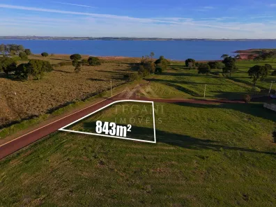 Lote/Terreno à venda, 843m² no Riviera de Santa Cristina IV, Arandu