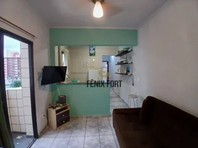 Apartamento com 1 Quarto para alugar, 43m² no Guilhermina, Praia Grande