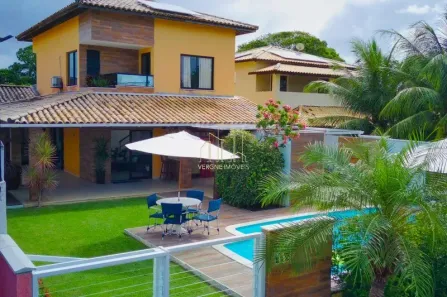 Casa de Condomínio com 4 Quartos à venda, 420m² no Barra do Jacuípe, Camaçari