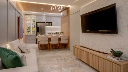 Apartamento com 2 Quartos à venda, 53m² no Vila Rosa, Goiânia
