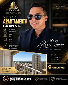 Apartamento com 2 Quartos à venda, 52m² no Setor Central, Brasília