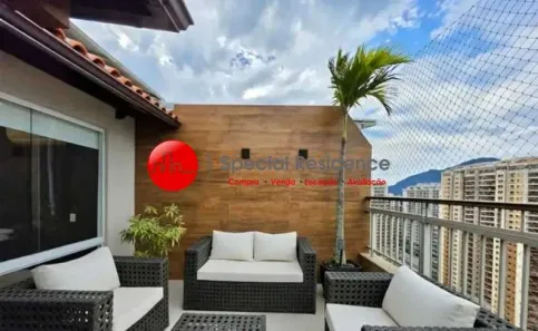 Cobertura com 3 Quartos para alugar, 156m² no Barra da Tijuca, Rio de Janeiro