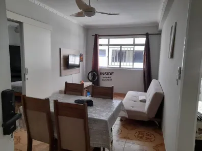 Apartamento com 1 Quarto para venda ou aluguel, 50m² no Enseada, Guarujá