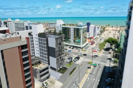 Flat com 1 Quarto à venda, 27m² no Cabo Branco, João Pessoa