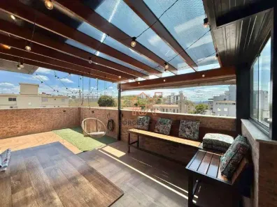 Cobertura com 2 Quartos para alugar, 120m² no Santa Cruz, Belo Horizonte