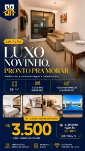 Apartamento com 1 Quarto para alugar, 40m² no Boa Vista, Recife
