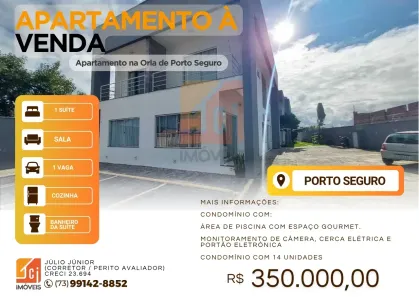 Apartamento com 1 Quarto à venda, 38m² no Porto Seguro, Porto Seguro