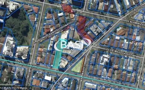 Lote/Terreno à venda, 1002m² no Ahú, Curitiba