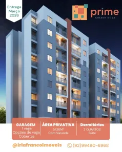 Apartamento com 2 Quartos à venda, 51m² no Cidade Nova, Manaus