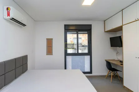 Apartamento com 1 Quarto para alugar, 23m² no Higienópolis, São Paulo