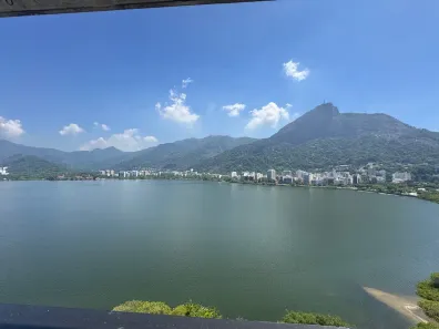 Apartamento com 4 Quartos para alugar, 210m² no Lagoa, Rio de Janeiro