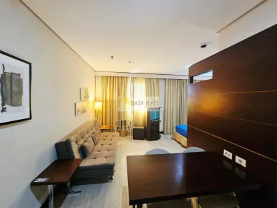 Flat com 1 Quarto para alugar, 28m² no Chácara Santo Antônio (Zona Sul), São Paulo