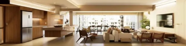 Apartamento com 3 Quartos à venda, 162m² no Pinheiros, São Paulo