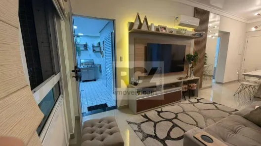 Apartamento com 2 Quartos para alugar, 75m² no Encruzilhada, Santos