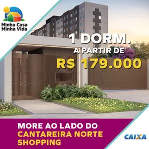 Apartamento com 1 Quarto à venda, 25m² no Jardim Pirituba, São Paulo