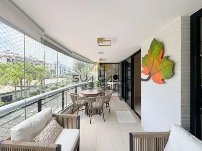 Apartamento com 3 Quartos para alugar, 156m² no Barra da Tijuca, Rio de Janeiro