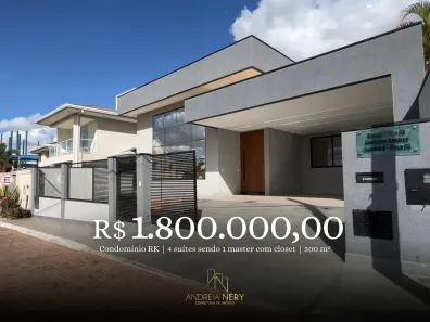 Casa de Condomínio com 4 Quartos à venda, 380m² no Região dos Lagos, Brasília